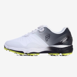 Fila Fairway Boa 19 - Miesten Golfkengät - Valkoinen/Mustat | FI-14303